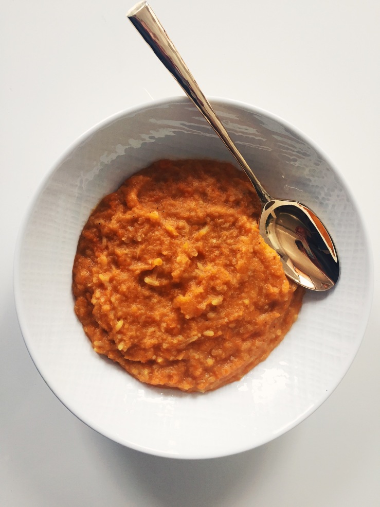 Curried Carrot Porridge